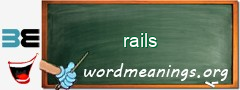 WordMeaning blackboard for rails